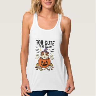 Halloween Cavia Te Schattig Om Schrikbarend Te Zij Tanktop