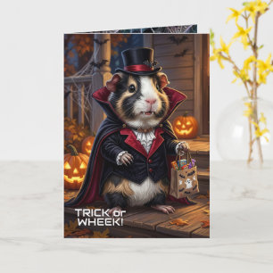 Halloween Cavia's, Dracula Trick or Wheek! Kaart
