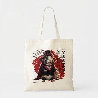 Halloween Cavia's, Dracula, Trick or Wheek! Tote Bag