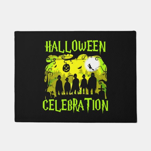 Halloween Celebration Deurmat (Voorkant)