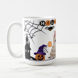 Halloween Ceramic Mug, Halloween Ghost Mug Koffiemok