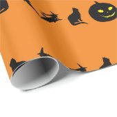 Halloween Characters Cadeaupapier (Rol Hoek)