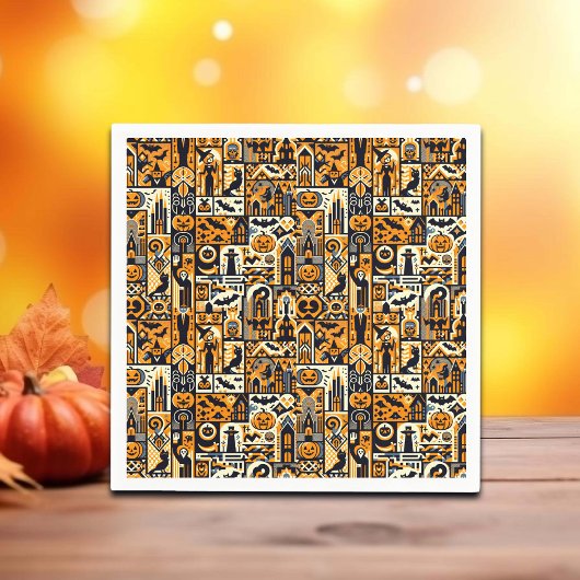 Halloween Characters Servet