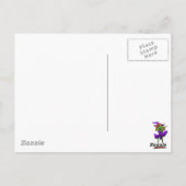 Halloween Charming Witch Briefkaart (Achterkant)