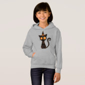 Halloween/chat/chute/blanc (Devant entier)