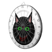 Halloween Chat noir Cible de flechettes (Devant droit)