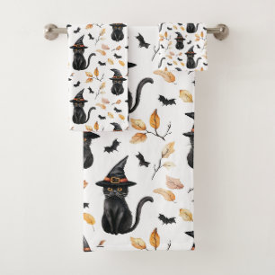 Halloween Chat noir Motif - Chat de cuisine