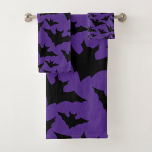 Halloween chauves-souris violet cool éffrayant mot
