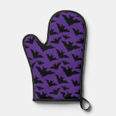 Halloween chauves-souris violet cool éffrayant mot (Recto)