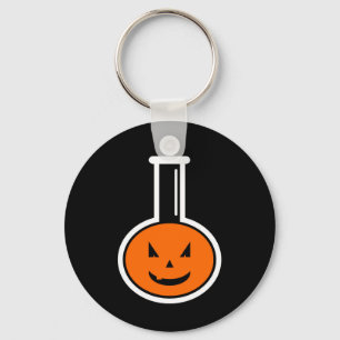 Halloween Chemistry Pumpkin Sleutelhanger