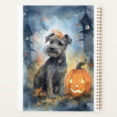 Halloween Chesapeake Bay Terrier Avec Citrouilles (Dos)