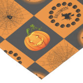 Halloween Chessboard Korte Tafelloper (Hoek)