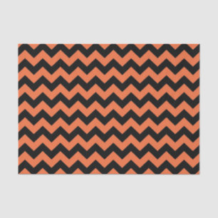 Halloween chevron tissuepapier cadeautas zak vulli