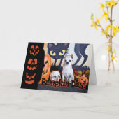 Halloween - Chihuahua - Chulo Kaart (Gele Bloem)