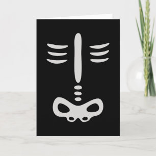Halloween Children Skeleton Costuum Kaart