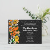 Halloween Children's Costume Party Kaart (Staand voorkant)