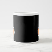 Halloween Chimie Citrouille Géant Café Mug (Devant)