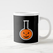 Halloween Chimie Citrouille Géant Café Mug (Droite)