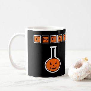 Halloween Chimie Éffrayant Citrouille café Mug
