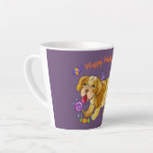 Halloween chiot mug 12 oz cadeau (Angle gauche)
