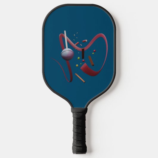 Halloween Chocolate Snoep Pickleball Paddle (Voorkant)