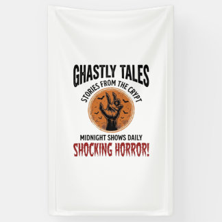 Halloween citaat Wordt alles eng Vintage_1 Spandoek