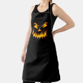 Halloween Citrouille effrayant visage tablier (Insitu)