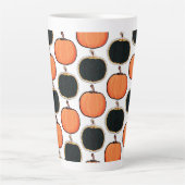 Halloween/citrouille Latte Mug (Devant)