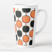 Halloween/citrouille Latte Mug (Droite)