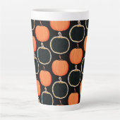 Halloween/citrouille Latte Mug (Devant)