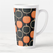 Halloween/citrouille Latte Mug (Droite)