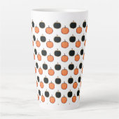 Halloween/citrouille Latte Mug (Devant)