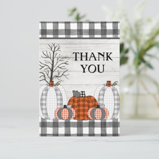 Halloween Citrouille Merci (Debout devant)