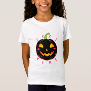 Halloween Citrouille Vibes design T-shirt