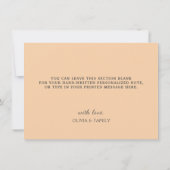 Halloween Citrouilles Boo Carte de remerciements o (Dos)