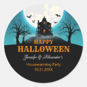 Halloween Classic Round Sticker (Voorkant)