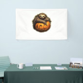 Halloween Classic T-Shirt met Luiaard thema Spandoek (Beurs)