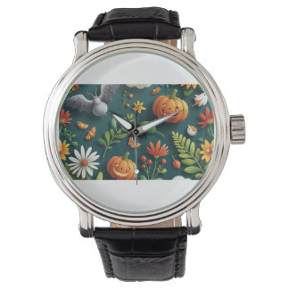 Halloween Clock Horloge