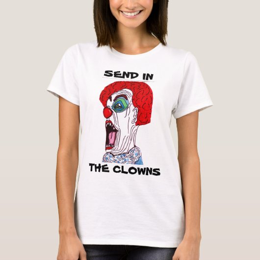 HALLOWEEN CLOWNS T-SHIRT (Voorkant)