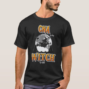Halloween CNA Heks Grappige Lieve Verpleegster Ass T-shirt
