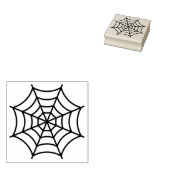 Halloween cobb web inkt stempel (Gestempeld)
