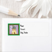 Halloween Cocker Spaniel Etiket (Insitu)