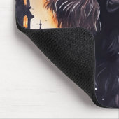 Halloween Cocker Spaniel Met Pompoenen  Muismat (Hoek)