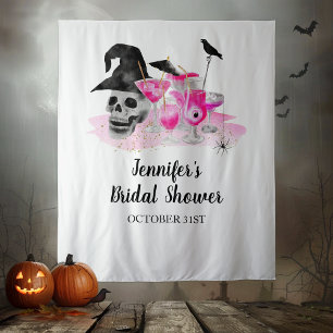 Halloween Cocktail Bruidsfeest Backdrop Wandkleed