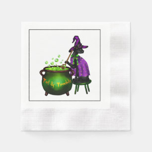 Halloween Cocktail Party Napkin Servet
