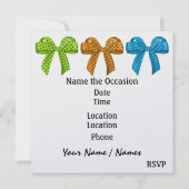 Halloween Cocktail Party Uitnodiging door SRF (Achterkant)