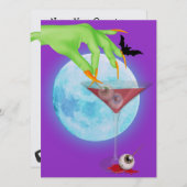 Halloween Cocktail - SRF Kaart (Voorkant / Achterkant)