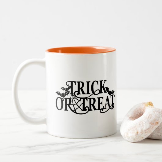 Halloween Coffee Mug (Avec donut)
