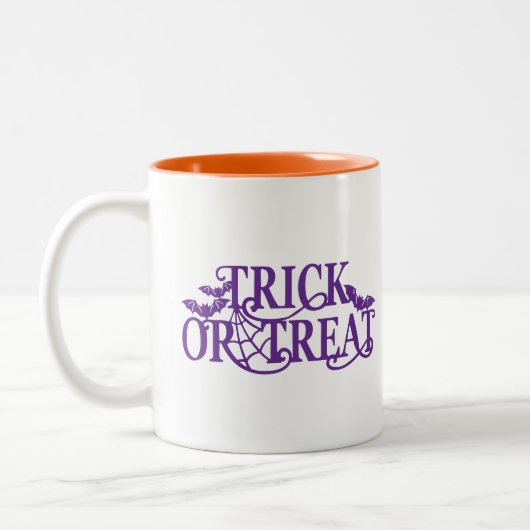 Halloween Coffee Mug Tweekleurige Koffiemok (Links)
