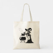 Halloween Coffee Tote Bag (Achterkant)